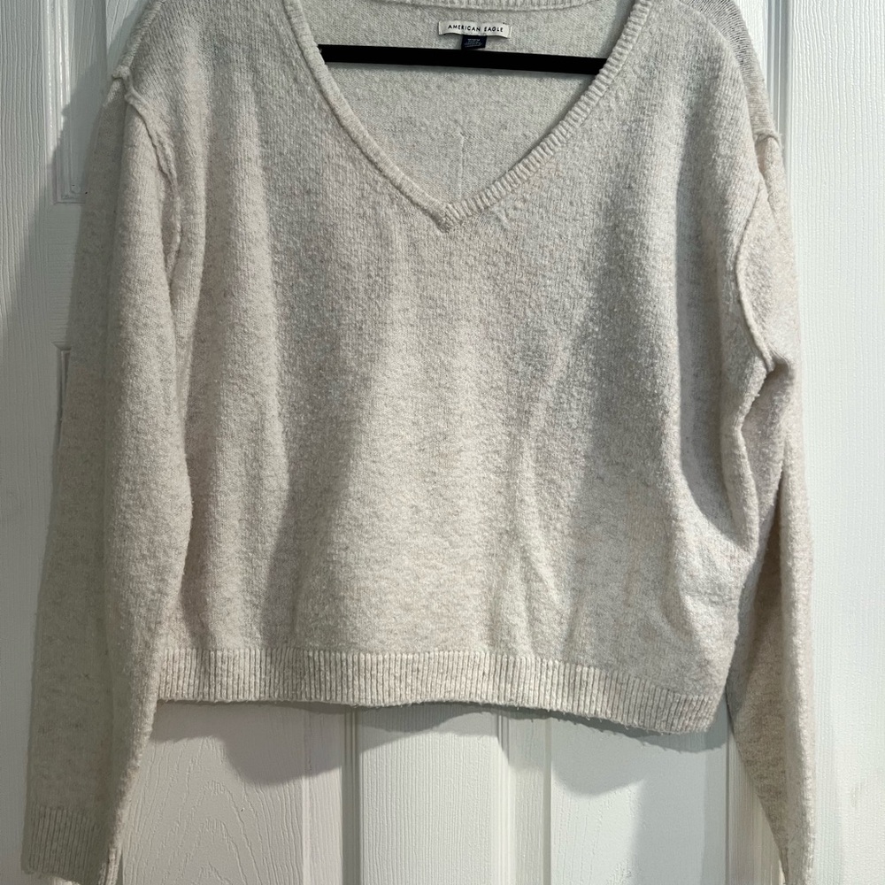 AE Cream Sweater